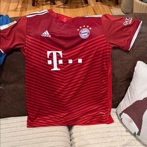 Adidas Kids Maroon Soccer Jersey